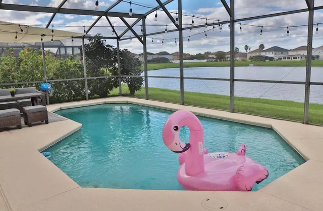 Stunning Lakefront Home with Private Pool & Gameroom
