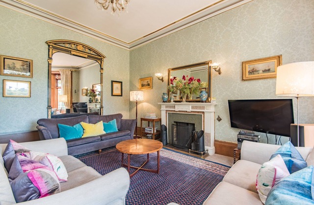 Superbe grande maison familiale avec vue sur le château de Walmer pour 16 personnes