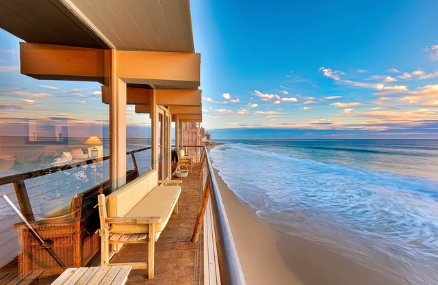 Stunning Luxury Oceanfront Beach Home w/ Large Deck + Endless Ocean Views
