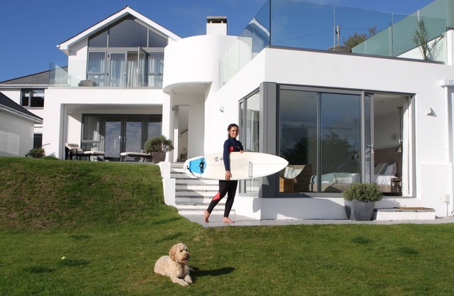 Magnifique 5 * Gold Award (Vis. Eng) Beach House, accès direct à la plage, vue imprenable