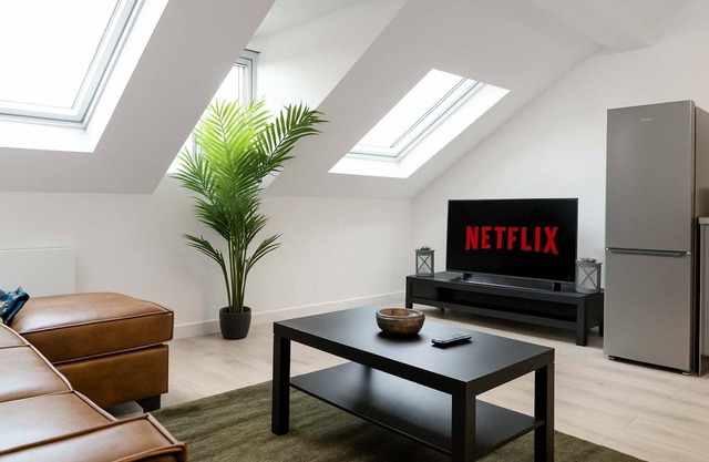 Stunning Penthouse, walk to Centre, Free WiFi, Elevator, Shared Roof Terrace