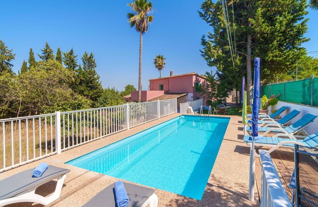 Maison de vacances privée avec climatisation, WIFI, piscine privée, TV, patio, vue panoramique