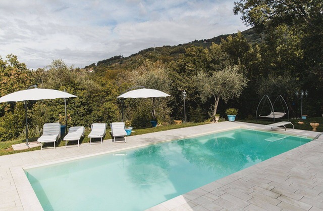 Maison de vacances privée avec piscine privée, climatisation, WIFI, TV, patio, vue panoramique