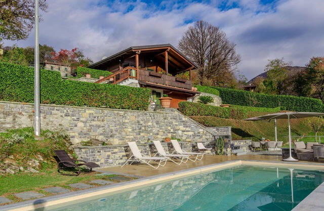 Maison de vacances privée avec piscine privée, climatisation, WIFI, TV, terrasse, vue panoramique