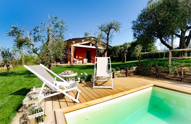 Magnifique maison de vacances privée avec climatisation, piscine privée, WIFI et animaux admis