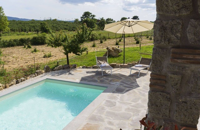 Maison de vacances privée avec piscine privée, WIFI, climatisation, TV, terrasse, vue panoramique