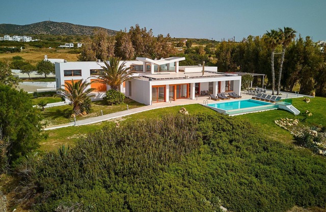 Stunning Seafront Villa | 7 Bedrooms | Private Villa with Pool | Lachania | Rhodes