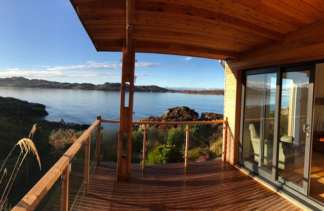 Superbe maison en bord de mer dans les Highlands écossais avec son propre littoral privé