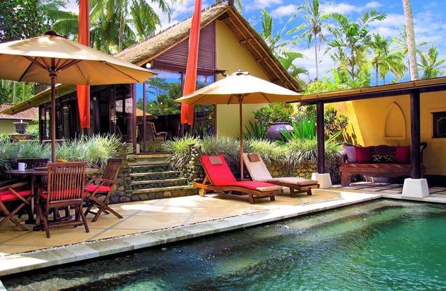 Superbe vue dans une magnifique villa à proximité de Ubud
