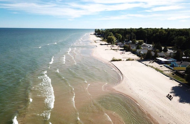 Stunning views of Lake Huron
