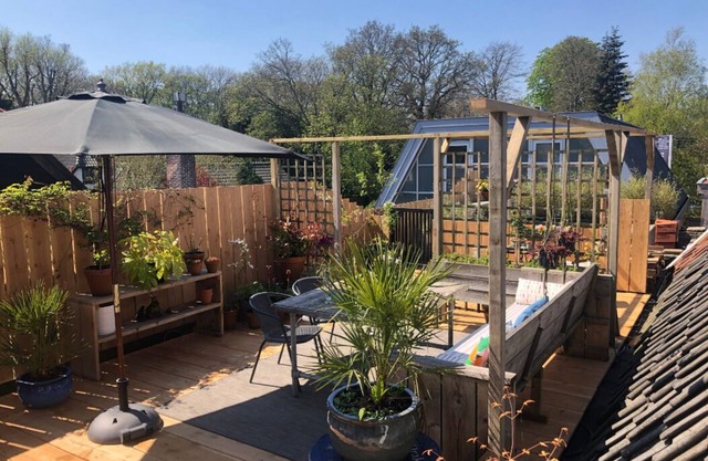 En plein centre de Bergen, appartement unique et spacieux du NH avec magnifique toit-terrasse