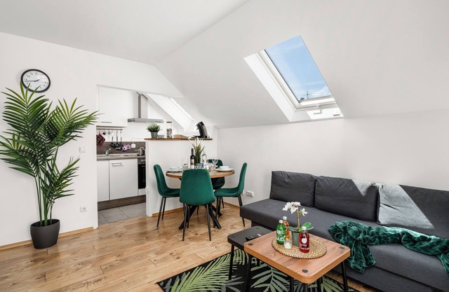 Stylish vacation apartment/Herdecke center/3 persons/balcony/free parking/WLAN