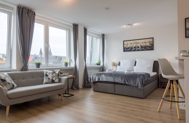 Appartement d'affaires élégant à l'université près de HBF
