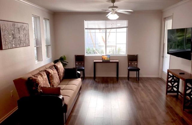 Stylish coastal escape in Marina del Rey with Modern Resort style amenities.