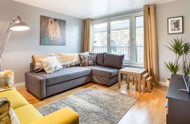 Élégant appartement contemporain de 2 chambres près du centre-ville de Glasgow