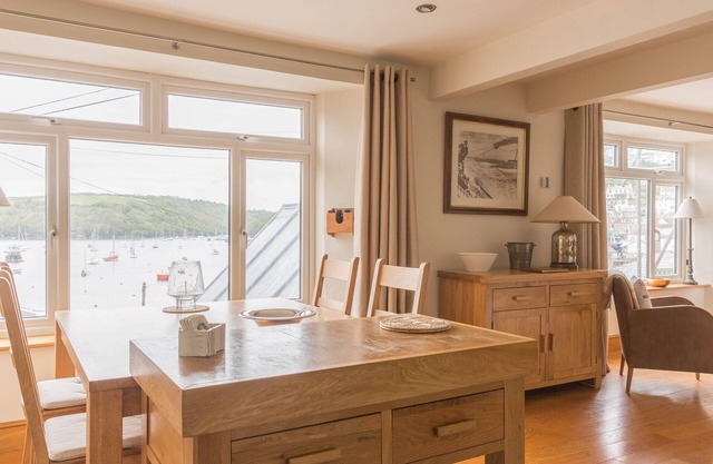 Élégant appartement Harbourside à Polruan, Cornwall