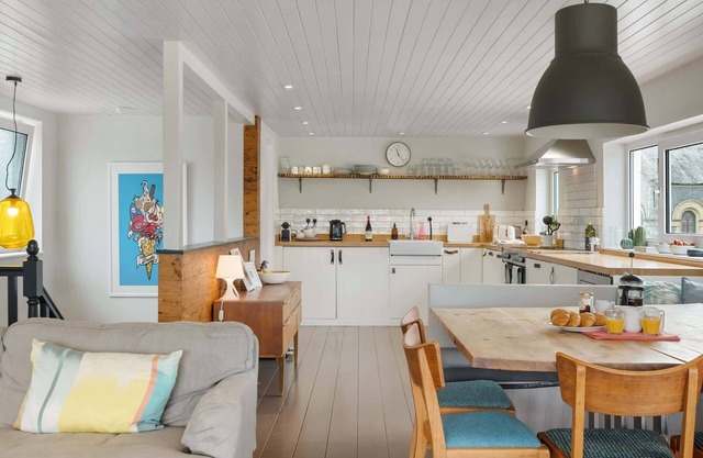 Stylish Home with Parking, Minutes from Beach