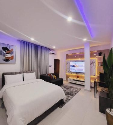 Stylish Modern Studio Apartment Banana Island Ikoyi