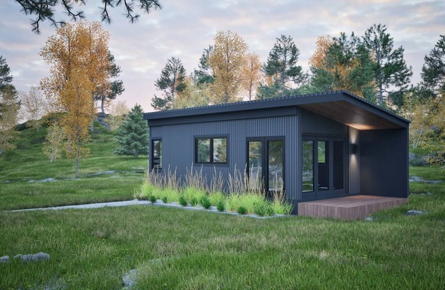 Stylish One-Bedroom Cabin at Woods & Co Weddings + Events