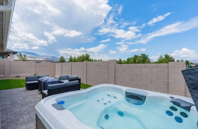 Stylish Revival Retreat w/ Hot Tub & Fire Pit
