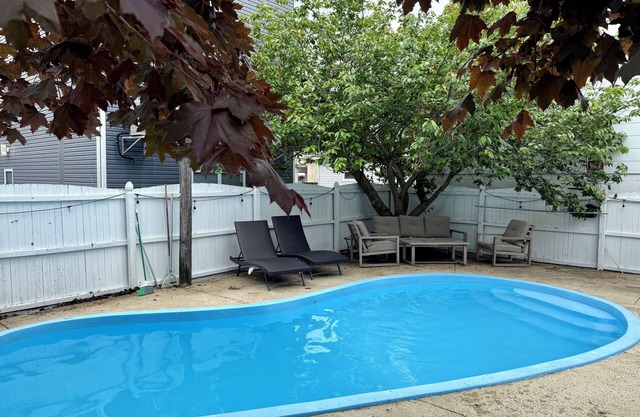 Seaside Serenity with Pool & Sunroom with very spacious home on Jersey shore