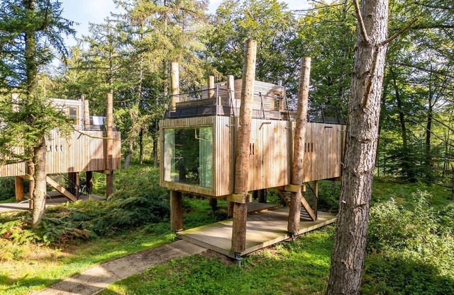 Cabane dans les arbres pour famille par Belvilla