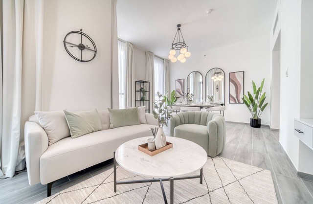 Suave 2BR w/ Assistant’s Room at Mesk 1 Midtown Dubai Production City by Deluxe Holiday Homes
