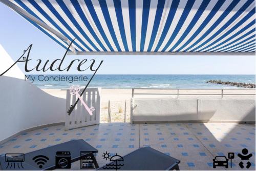 Sublime appartement face à la mer avec accès plage