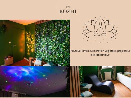 Suite Kozhi - Spa privé, billard, fléchettes et ciné