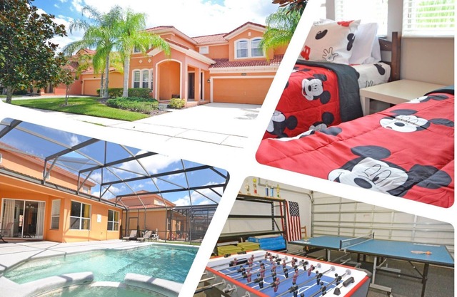 Summer Sparkle - 4 bedroom / 4 bathroom pool home with hot tub and games room