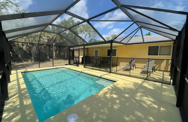 Summertime Vacation Villa Ohara in Port Charlotte Florida with Heated Pool