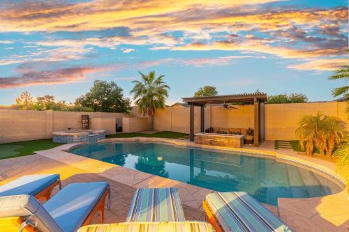 Sunny Home with Backyard Oasis in San Tan Valley!