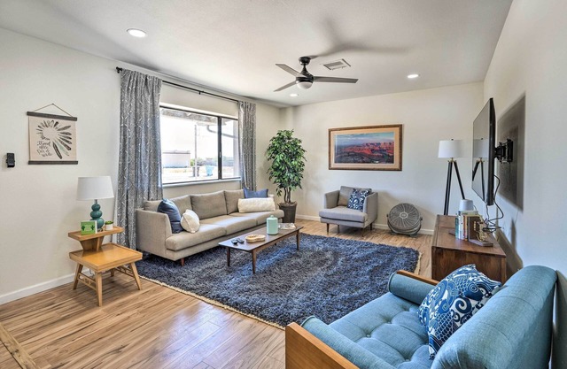 Sunny Phoenix Home w/ Pool + Backyard Oasis!