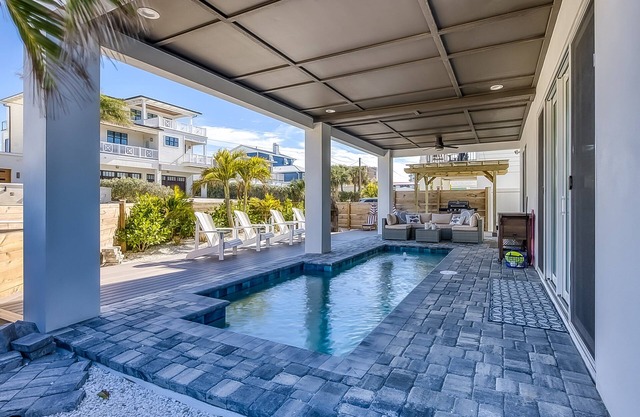 Sunrise Hideaway: Ocean View Luxury Pool Home / 350 Feet to the Beach