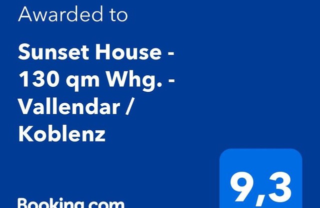 Sunset House - 130 qm Whg. - Vallendar / Koblenz