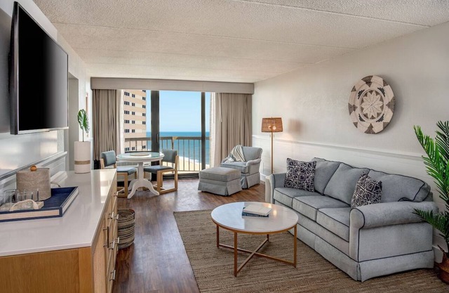 Sunset Suite, Ashore Resort & Beach Club, Scenic Ocean Views, Beachfront Access