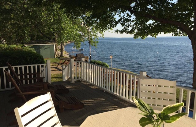 Couchers de soleil sur le lac Champlain