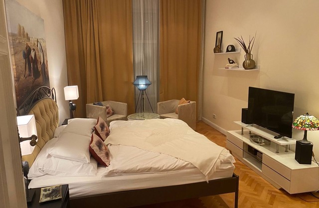 Super * * * appartement à la gare principale avec internet, machine à laver