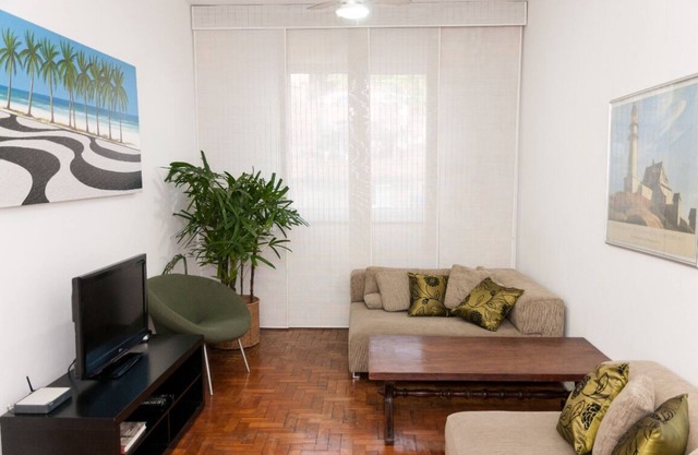 Super spacieux appartement idéal pour les familles, à Ipanema à côté de Farme!