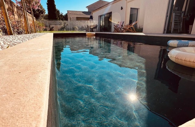 Superbe maison contemporaine Piscine sécurisée entre Aix et Marseille