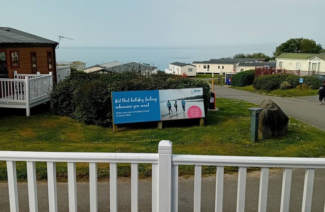 Superb position 2 bedroom Caravan Newquay Wales