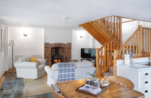Cottage-Supérieure-Douche-Vue sur Jardin-Vine Cottage
