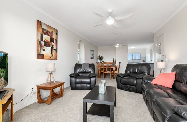 Surf Side Apartment 11 - Beachfront Bliss with Ocean Views, Comfy Lounge, and Easy Access
