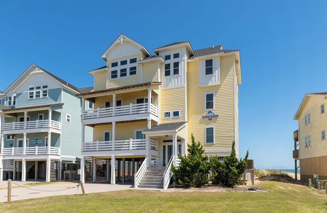 Surfside Retreat Oceanfront Home + Pets Stay Free!
