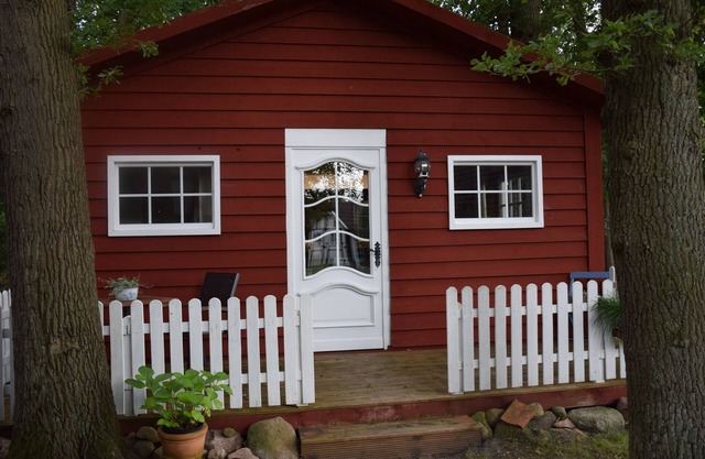 Maison suédoise dans le bosquet idyllique de Menslage