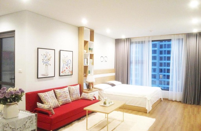 Sweethome1-Căn hộ 42m2 có bếp, phòng tắm nóng lạnh tại Hạ Long