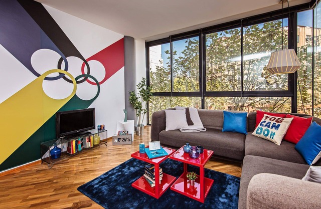 Bogatell Beach - Deux Chambres Appartement, Couchages 4