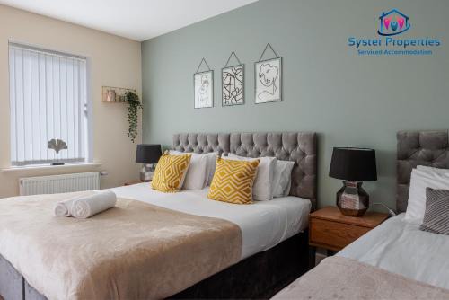 Syster Properties Quiet Leicester Stay with Free Parking LE3 Area Glen View