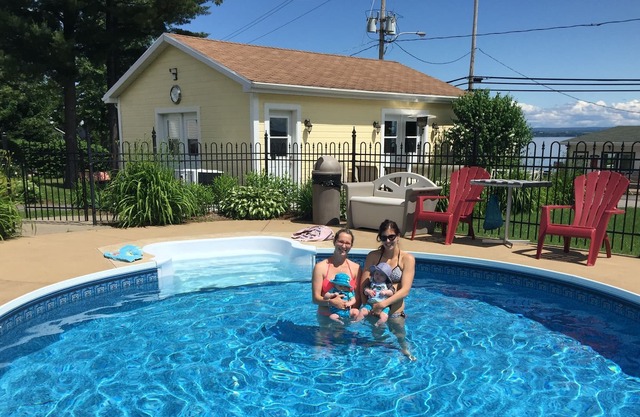 A 20 minutes de Québec avec vue et accès au fleuve, piscine chauffée 241802