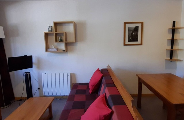 Appartement T2 4 pers 32 m² Au pied et en face des pistes (expo sud-ouest)